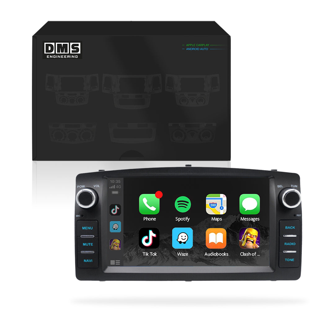 Toyota Corolla E120 (2001 - 2006) 7" 13.3" Wireless Android 16 Head Unit for Apple CarPlay / Android Auto