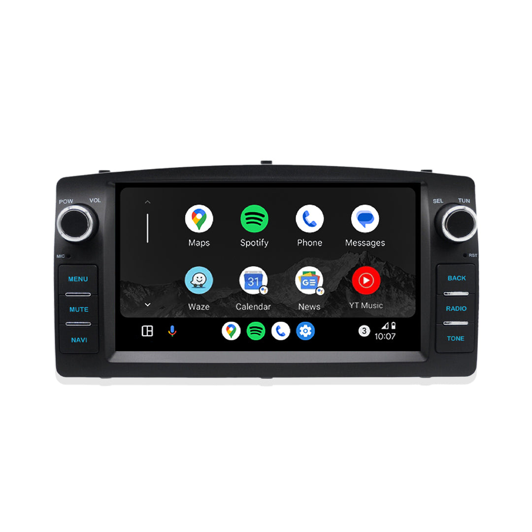 Toyota Corolla E120 (2001 - 2006) 7" 13.3" Wireless Android 16 Head Unit for Apple CarPlay / Android Auto