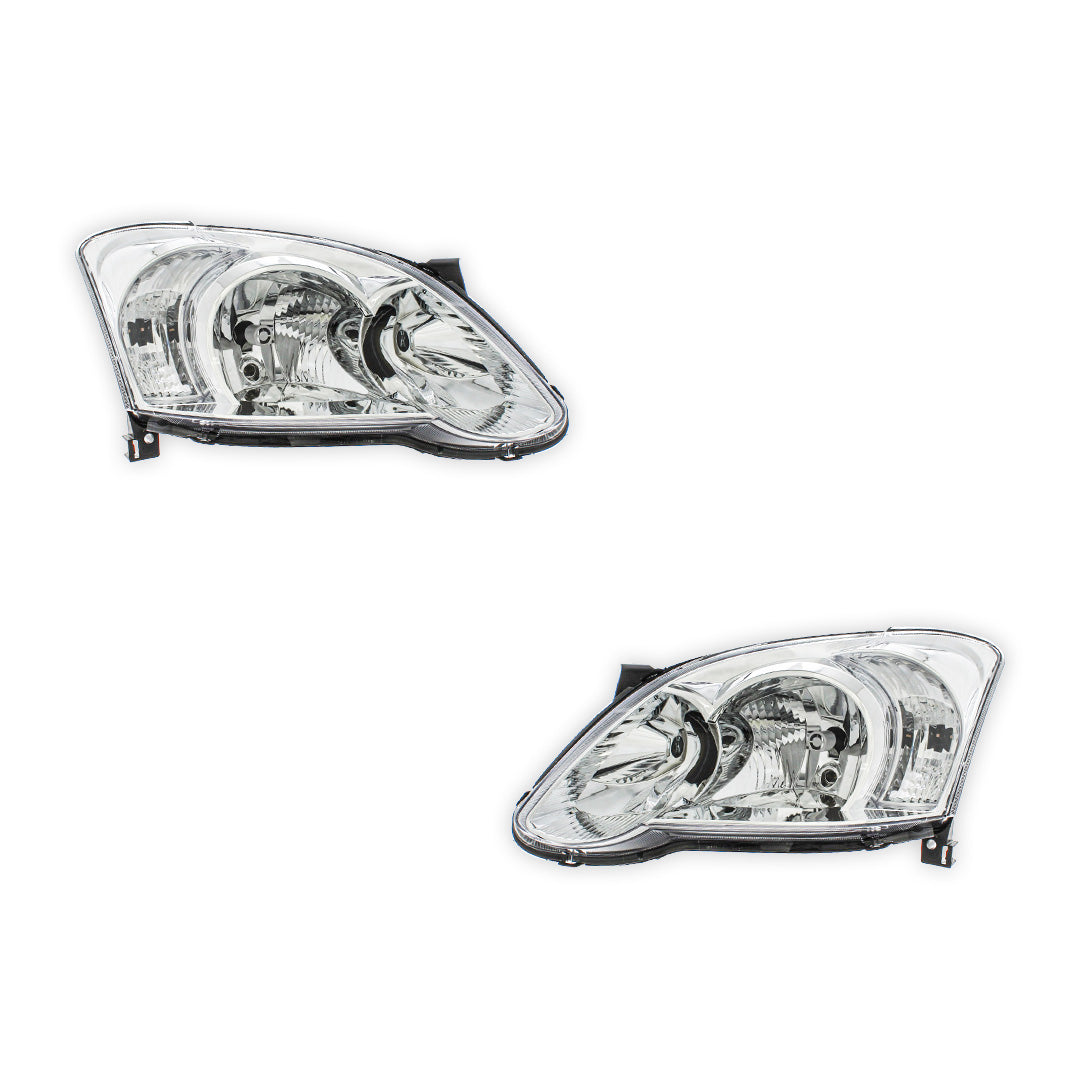 Toyota Corolla E120 ZZE122 Hatch (2001 - 2007) OEM Style Headlights LH + RH