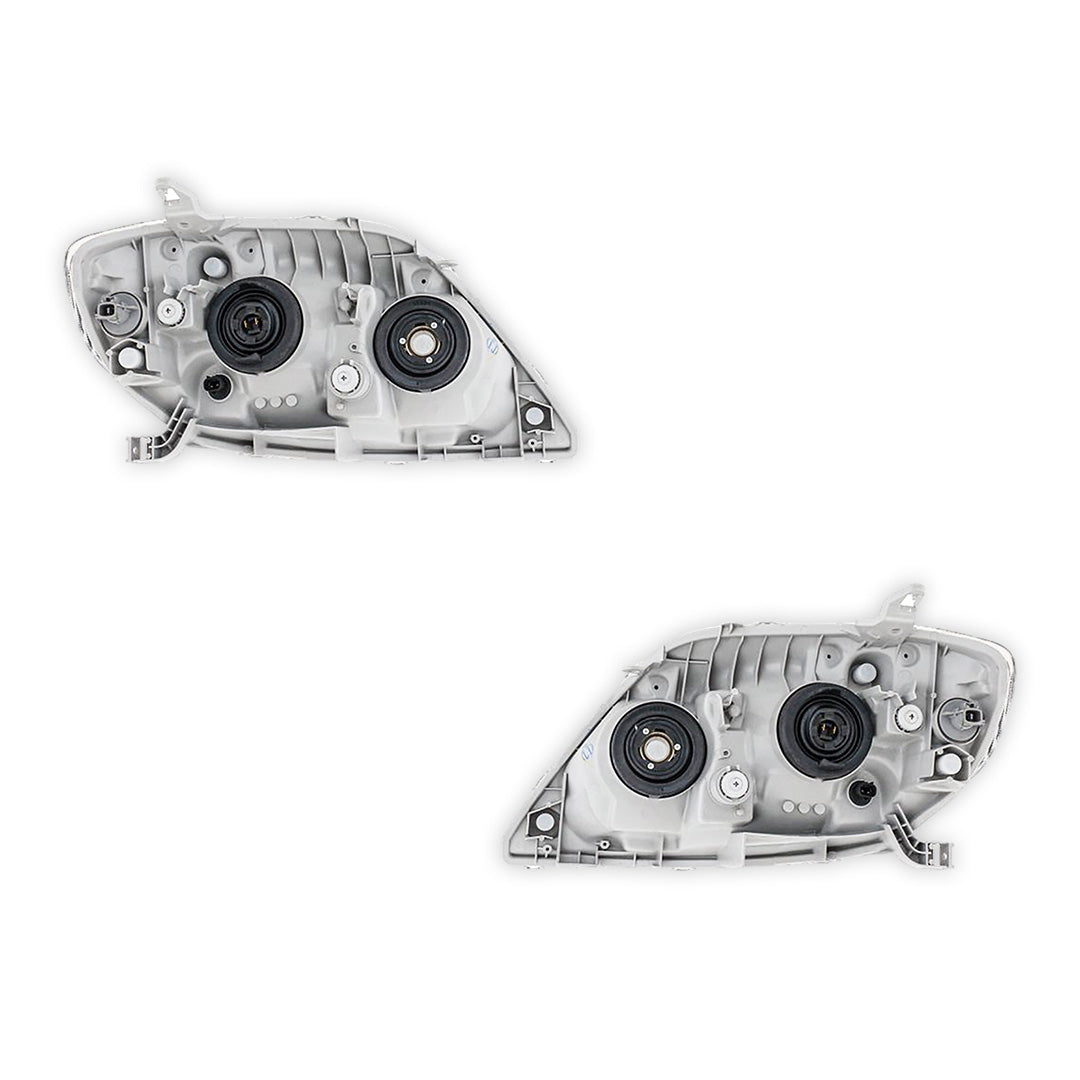 Toyota Corolla E120 ZZE122 Hatch (2001 - 2007) OEM Style Headlights LH + RH