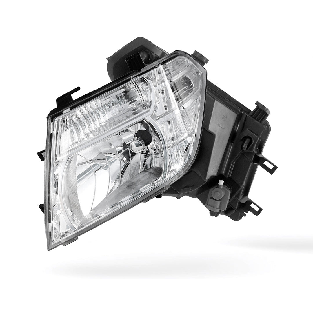 Nissan Navara D40 (2005 - 2015) Clear / Amber OEM Style Headlights LH + RH