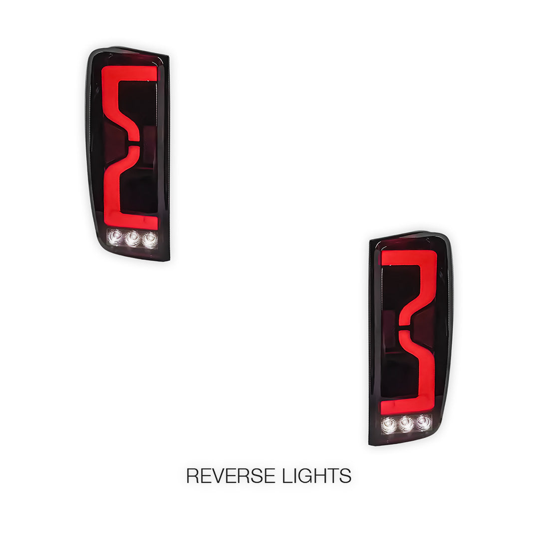 Isuzu D-Max RG (2019 - 2024) Sequential Smoked T9-Style LED Tail Lights LH + RH