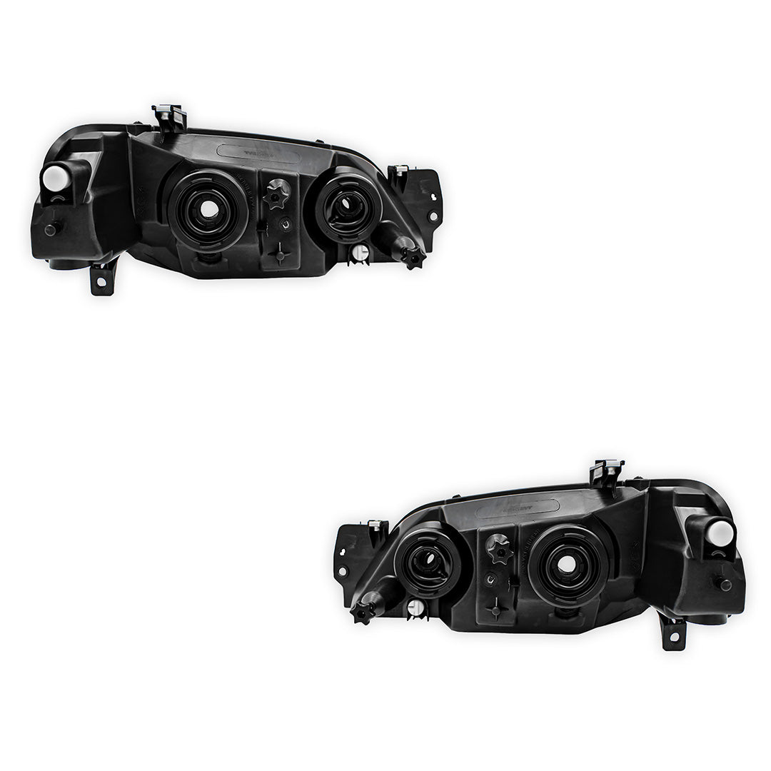 Ford Falcon BA / BF XT (2002 - 2006) Black Headlights LH + RH