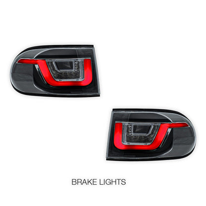 Toyota FJ Cruiser GSJ10 (2007 - 2020) Sequential Clear LED Tail Lights LH + RH