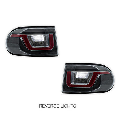 Toyota FJ Cruiser GSJ10 (2007 - 2020) Sequential Clear LED Tail Lights LH + RH