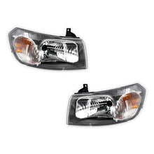 Ford Transit VH / VJ (2002 - 2006) Black Headlights LH + RH