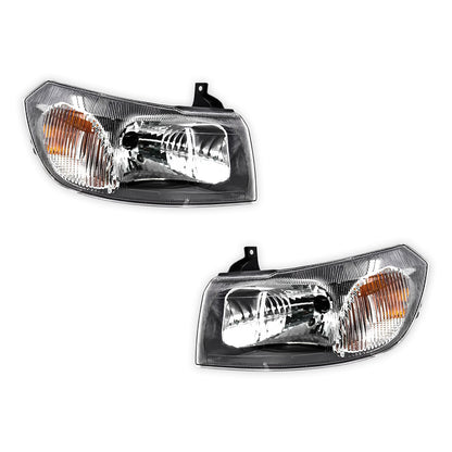 Ford Transit VH / VJ (2002 - 2006) Black Headlights LH + RH