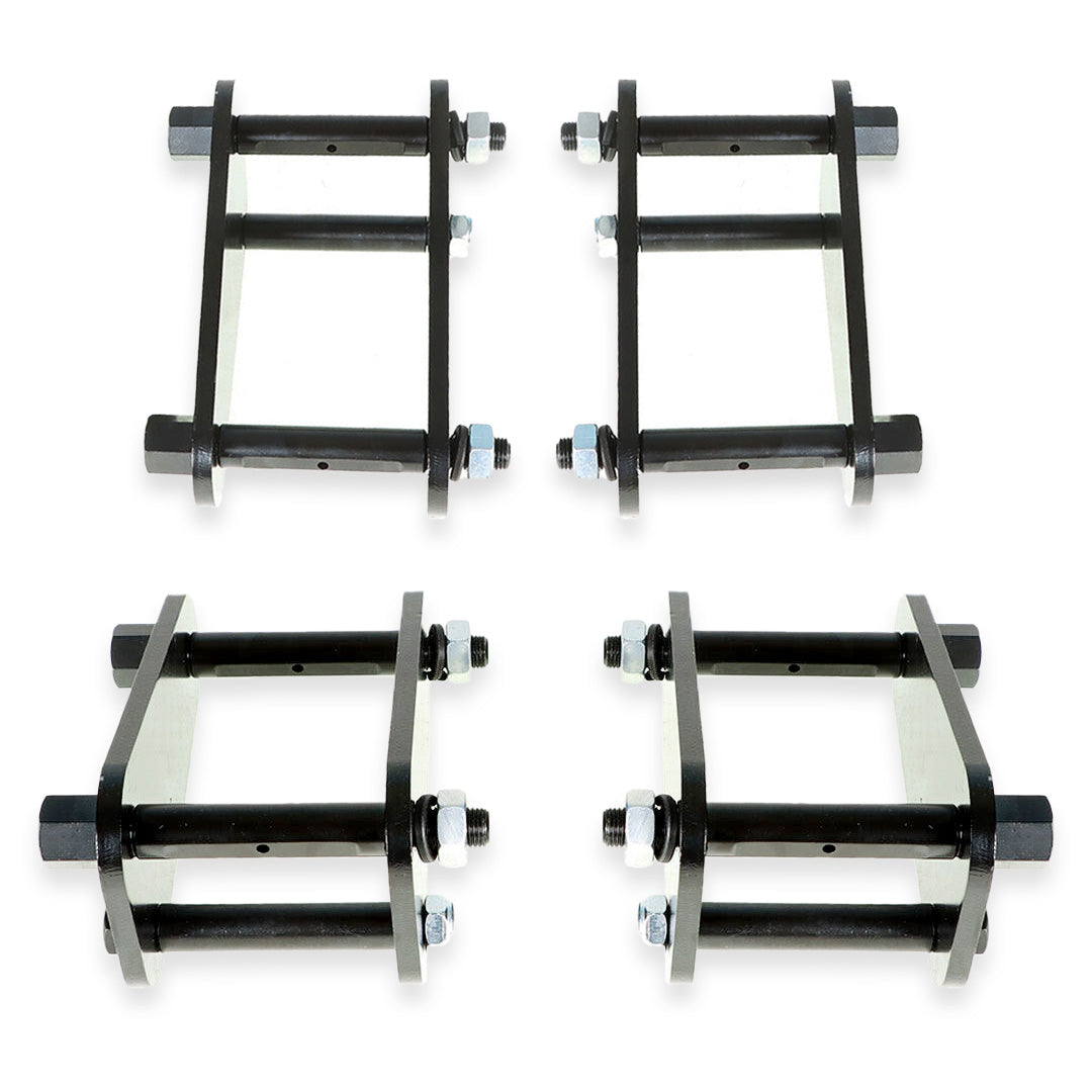 Greasable Extended Front + Rear Shackle for Toyota LandCruiser 70 Series