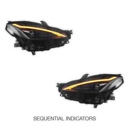 Subaru BRZ / ZN8 / ZD8 2nd Gen. (2022 - 2024) Sequential Full LED Projector Headlights LH + RH