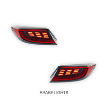 Subaru BRZ 2nd Gen. (2022 - 2024) Sequential Red Full LED Tail Lights LH + RH