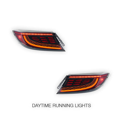 Subaru BRZ 2nd Gen. (2022 - 2024) Sequential Red Full LED Tail Lights LH + RH