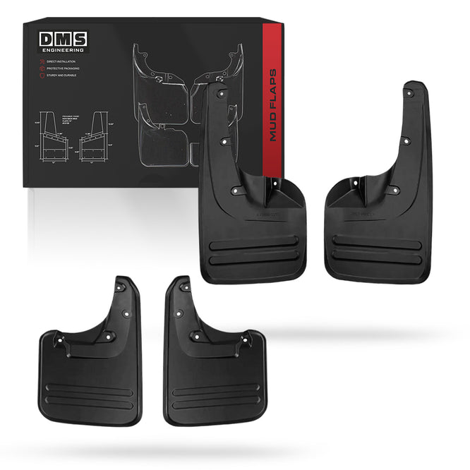 Toyota Hilux Vigo (2005 - 2014) Front and Rear Mud Flaps