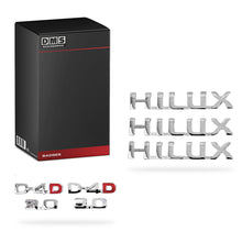 Toyota HiLux N70 (2005 - 2015) 2.7 / 3.0 / 4.0 / D-4D / Hilux / VVT-i Chrome Badges Set