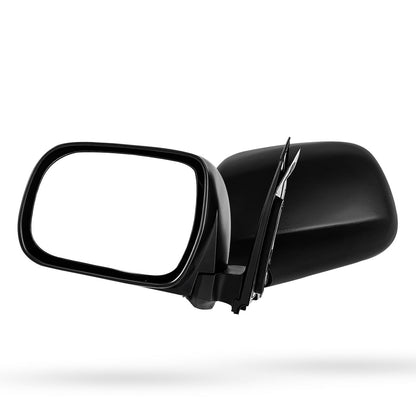 Toyota HiLux N70 (2005 - 2015) Black Manual Door Mirrors LH + RH