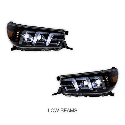 Toyota Hilux N80 (2016 - 2020) Sequential Headlights LH + RH