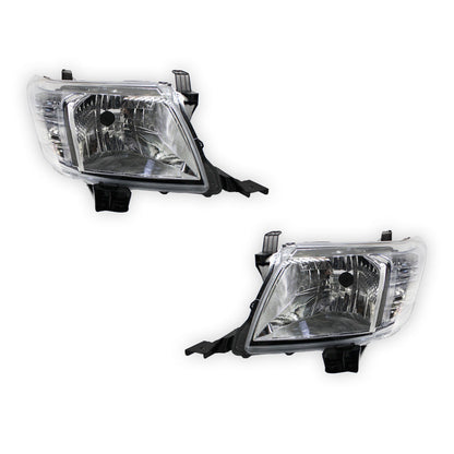 Toyota Hilux N70 (2011 - 2015) OEM Style Headlights LH + RH