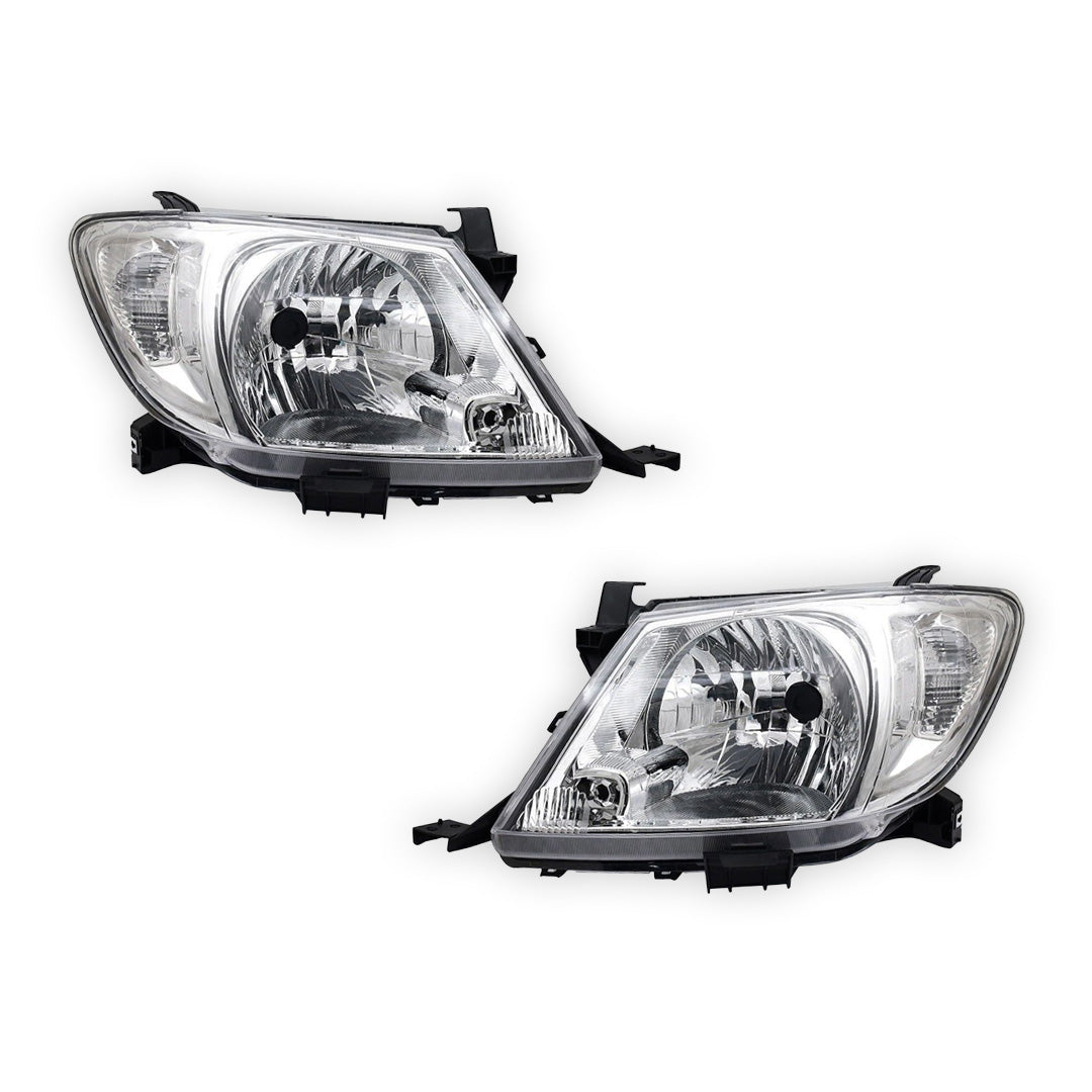 Hilux N70 Clear Headlights + Weather Strips Bundle (10% OFF)