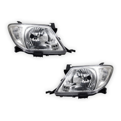 Hilux N70 Clear Headlights + Weather Strips Bundle (10% OFF)