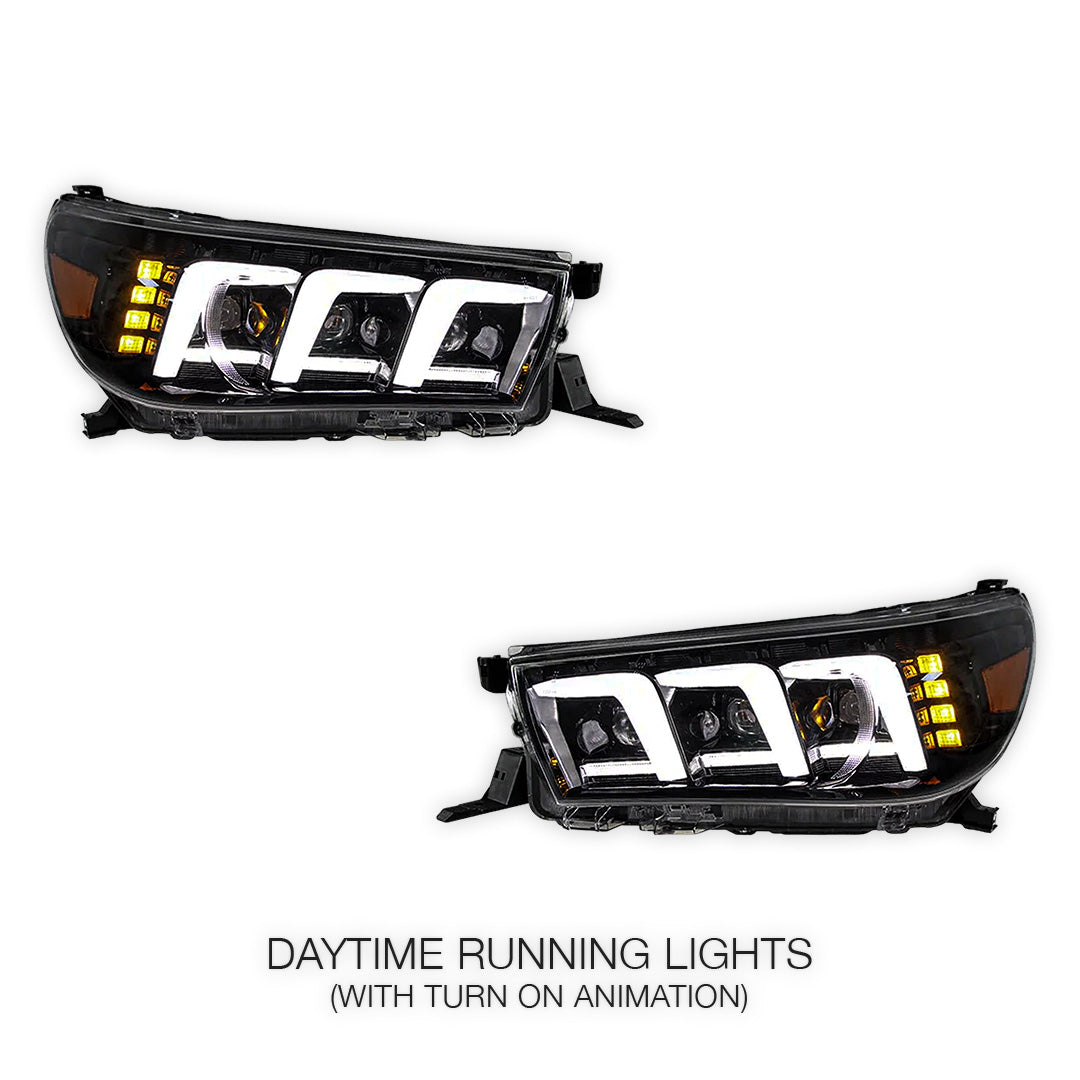 Toyota Hilux N80 (2016 - 2020) Sequential Headlights LH + RH