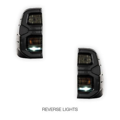 Toyota Hilux SR5 N80 GUN125 / GUN126R (2015 - 2024) Smoked Tail Lights LH + RH