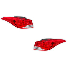Hyundai Elantra MD Series 1 Sedan (2011 - 2013) OEM Style Tail Lights LH + RH