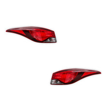 Hyundai Elantra MD Series 2 Sedan (2013 - 2015) OEM Style Tail Lights LH + RH