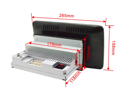 Isuzu D-MAX RA (2002 - 2008) 10.1" Double DIN Wireless Android 16 Head Unit for Apple CarPlay / Android Auto