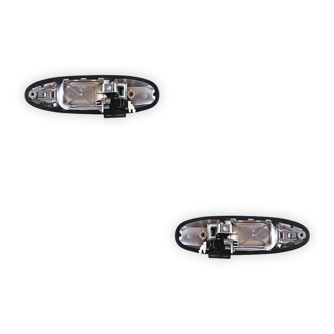 Toyota LandCruiser 100 Series (1998 - 2007) Front Full Chrome Outer Door Handles LH + RH
