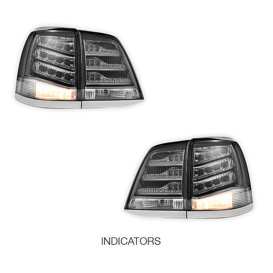 Toyota LandCruiser 200 Series (2008 - 2015) LED Tail Lights LH + RH