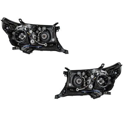 Toyota LandCruiser 200 Series (2012 - 2015) OEM Style Headlights LH + RH