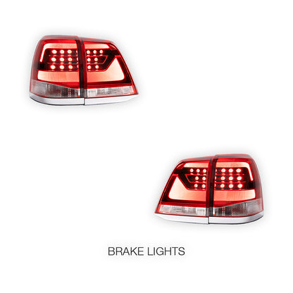 Toyota LandCruiser 200 Series (2008 - 2015) OEM Style Tail Lights