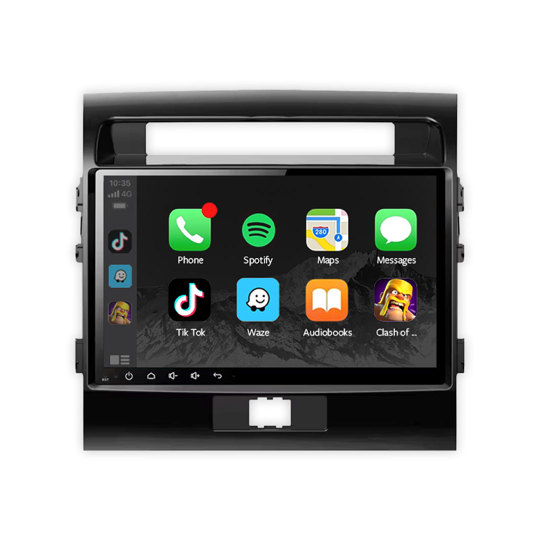 Toyota LandCruiser 200 Series (2008 - 2015) 10" 13.3" Wireless Android 16 Head Unit for Apple CarPlay / Android Auto