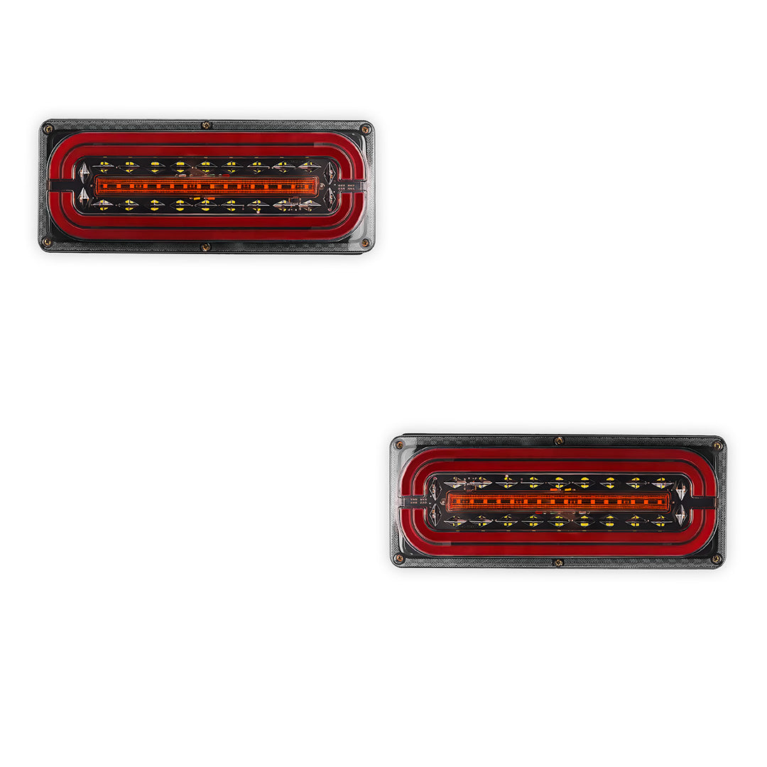 Universal Sequential LED Tail Lights for Utes / Trucks / Trailers / Caravans LH + RH