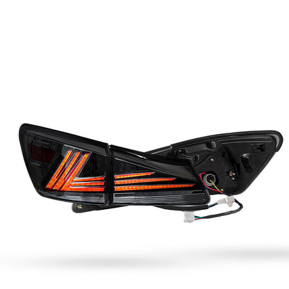 Lexus IS350 GSE21 (2006 - 2012) Sequential Smoked Full LED Tail Lights LH + RH