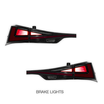 Lexus IS-F USE20 (2014) Sequential Smoked Full LED Tail Lights LH + RH