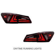 Lexus IS-F USE20 (2008 - 2015) Sequential Red Full LED Tail Lights LH + RH