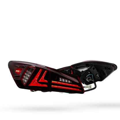Lexus IS250 GSE20 / GSE30 (2006 - 2013) Sequential Red Full LED Tail Lights LH + RH
