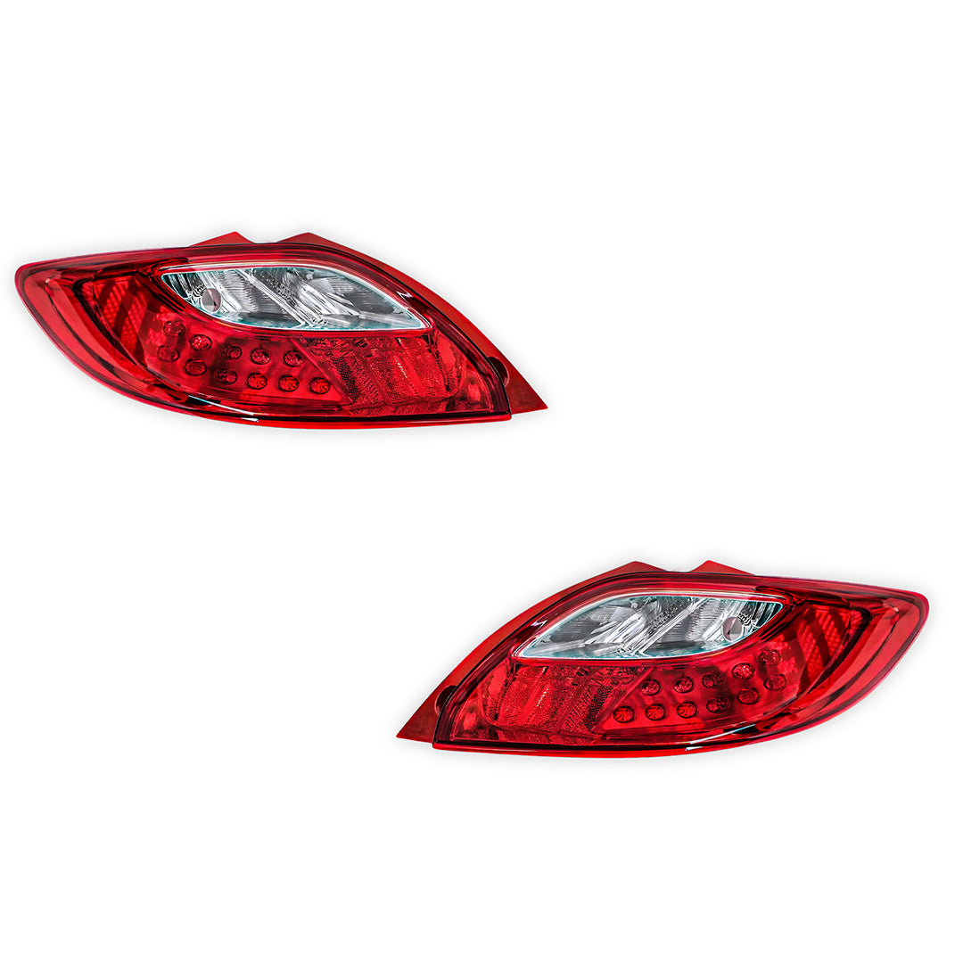 Mazda 2 DE Hatchback (2007 - 2014) Tail Lights LH + RH