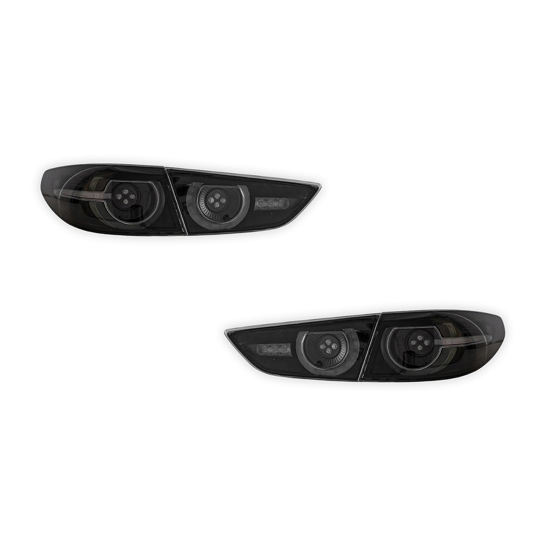 Mazda 3 Axela BP (2019 - 2022) Sequential Smoked LED Tail Lights LH + RH