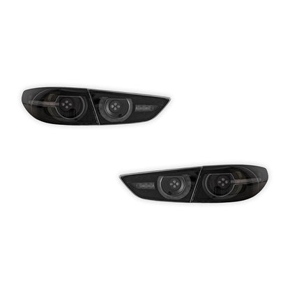 Mazda 3 Axela BP (2019 - 2022) Sequential Smoked LED Tail Lights LH + RH