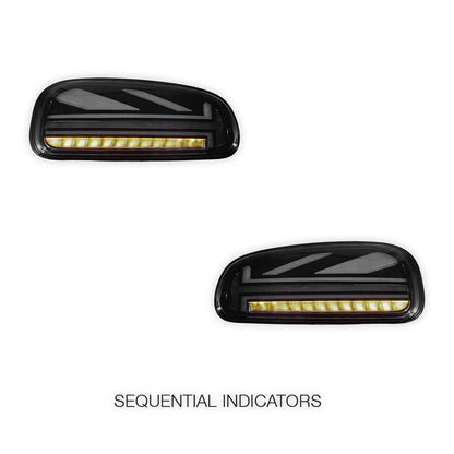 Mini Cooper Clubman F54 / F54N (2015 - 2023) Sequential Smoked LED Tail Lights LH + RH