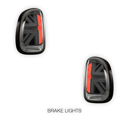 Mini Cooper Countryman R60 (2010 - 2016) Sequential Smoked LED Tail Lights LH + RH