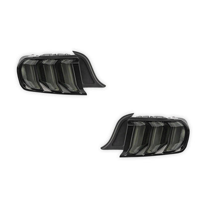 Ford Mustang FM / FN (2015 - 2021) Sequential Smoked Full LED Tail Lights LH + RH
