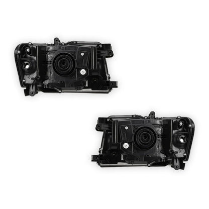 Nissan Patrol / Safari GU Y61 Wagon & Ute (2004 - 2015) Smoked Headlights LH + RH