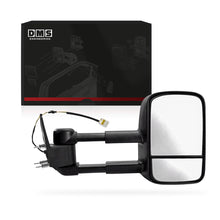 Nissan Patrol GU / Y61 (1997 - 2016) Black Extendable Towing Side Mirrors