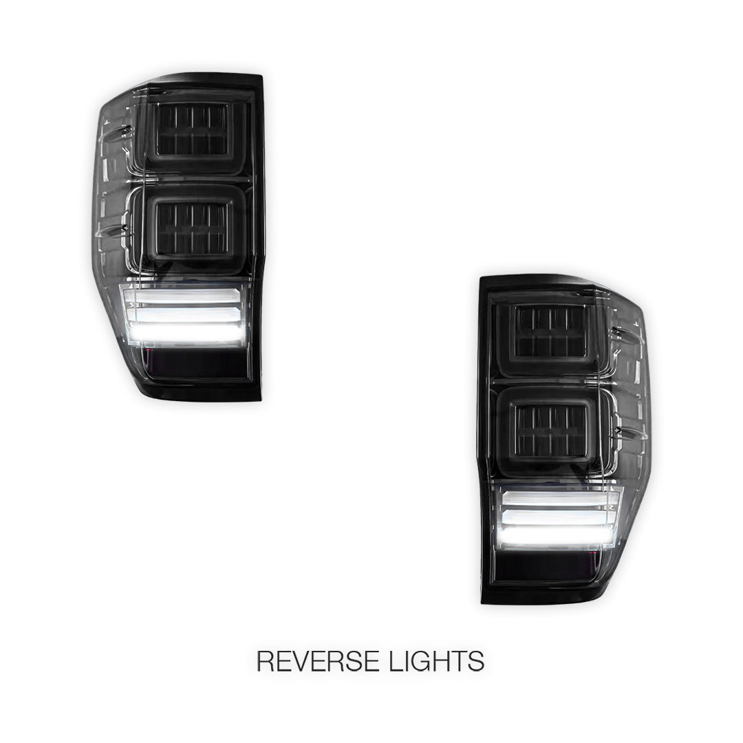 Ford Ranger PX MK1 / MK2 / MK3 (2012 - 2022) Sequential Smoked LED Tail Lights LH + RH