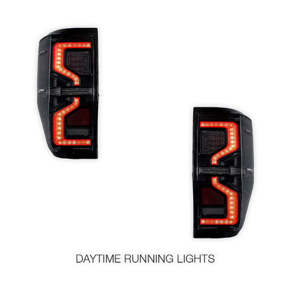 Ford Ranger PX MK1 / MK2 (2012 - 2018) Sequential Smoked Full LED Tail Lights LH + RH