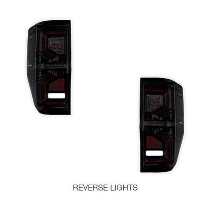 Ford Ranger PX MK1 / MK2 (2012 - 2018) Sequential Smoked Full LED Tail Lights LH + RH