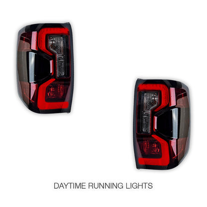 Ford Ranger T9 PY (2022 - 2023) Smoked LED Tail Lights LH + RH