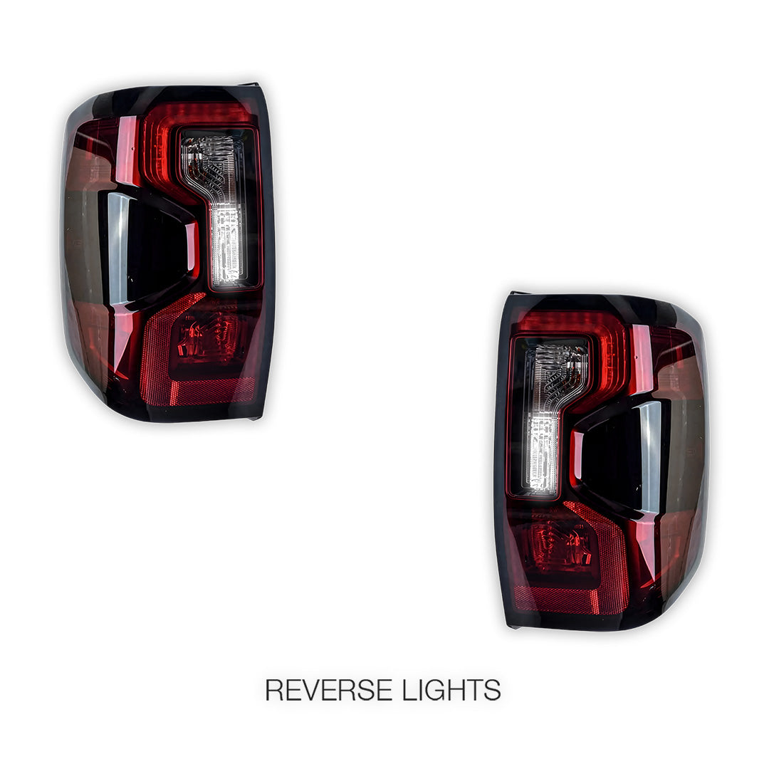 Ford Ranger T9 PY (2022 - 2023) Smoked LED Tail Lights LH + RH